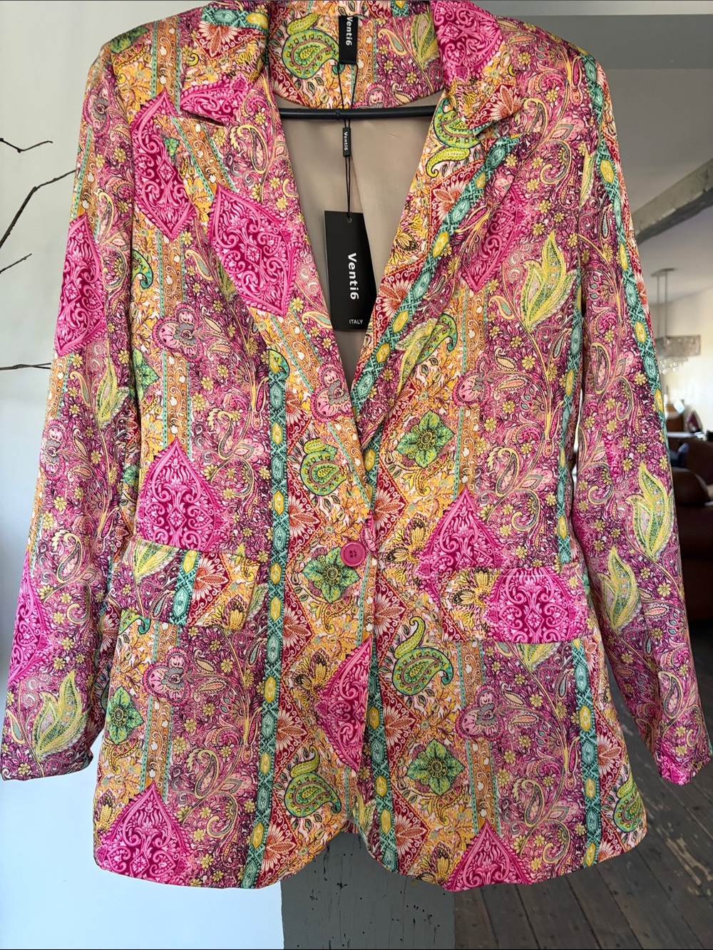 Colourful blazer byventi6 ITALY